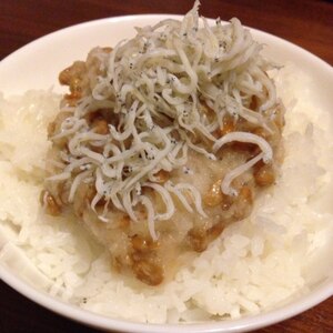 納豆と大根おろしのぶっかけ丼☆